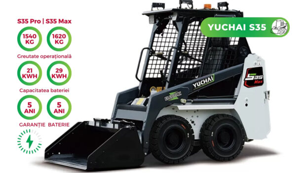 Mini incarcator ELECTRIC Yuchai S35