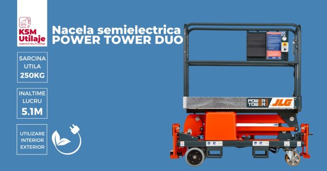 Nacela semielectrica POWER TOWER DUO